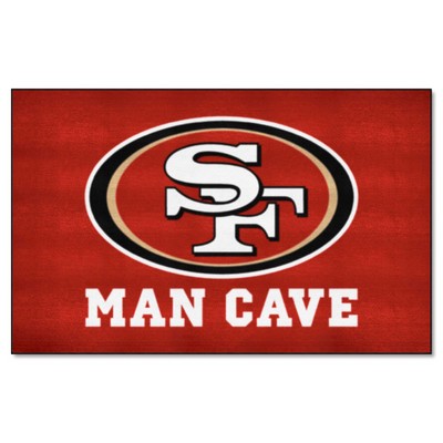 Fan Mats  LLC San Francisco 49ers Ulti-Mat Man Cave Red