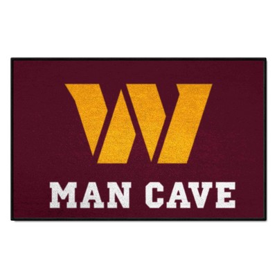 Fan Mats  LLC Washington Commanders Starter Mat Man Cave Maroon