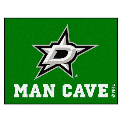 Fan Mats  LLC Dallas Stars All-Star Mat Man Cave Green