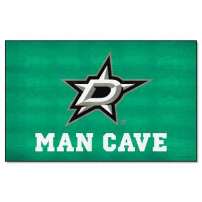Fan Mats  LLC Dallas Stars Ulti-Mat Man Cave Green