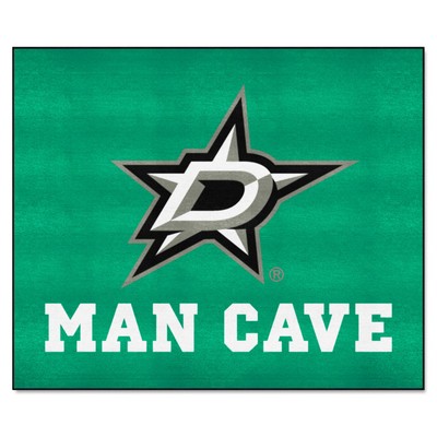 Fan Mats  LLC Dallas Stars Tailgater Mat Man Cave Green