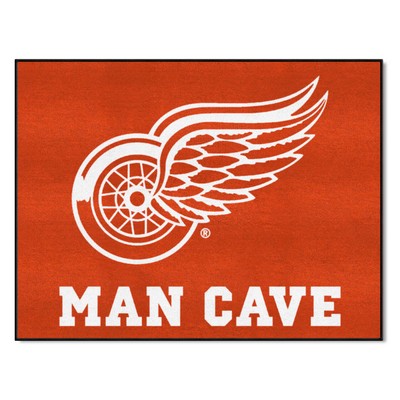 Fan Mats  LLC Detroit Red Wings All-Star Mat Man Cave Red