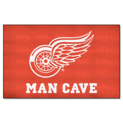 Fan Mats  LLC Detroit Red Wings Ulti-Mat Man Cave Red