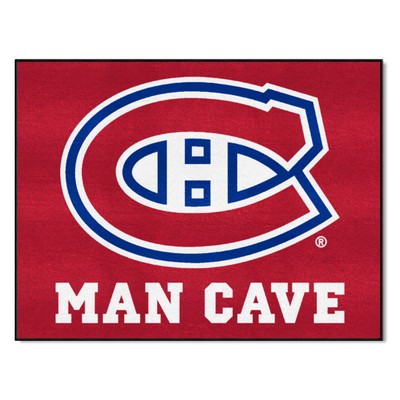 Fan Mats  LLC Montreal Canadiens All-Star Mat Man Cave Red