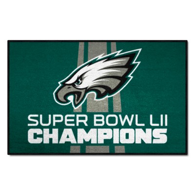 Fan Mats  LLC Philadelphia Eagles Starter Mat Green