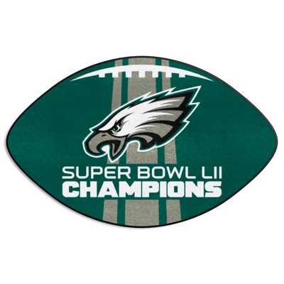 Fan Mats  LLC Philadelphia Eagles Football Mat Green