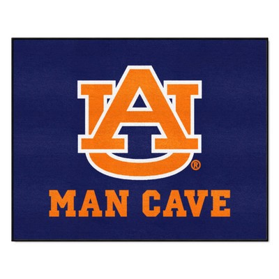 Fan Mats  LLC Auburn Tigers All-Star Mat Man Cave Navy