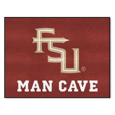 Fan Mats  LLC Florida State Seminoles All-Star Mat Man Cave Garnet