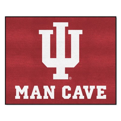 Fan Mats  LLC Indiana Hooisers All-Star Mat Man Cave Crimson