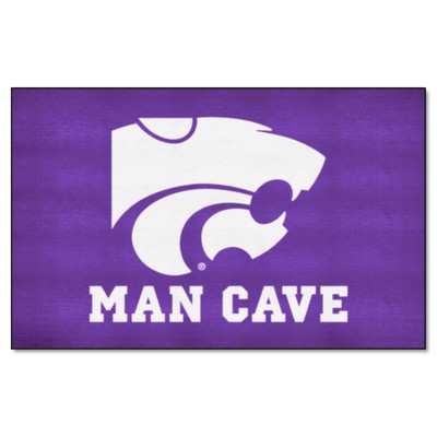 Fan Mats  LLC Kansas State Wildcats Ulti-Mat Man Cave Purple