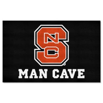 Fan Mats  LLC NC State Wolfpack Ulti-Mat Man Cave Red