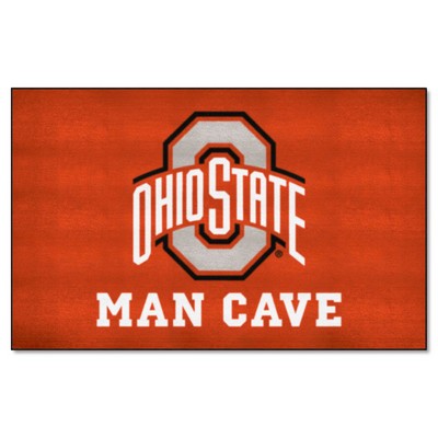 Fan Mats  LLC Ohio State Buckeyes Ulti-Mat Man Cave Red