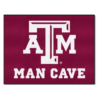 Fan Mats  LLC Texas A&M Aggies All-Star Mat Man Cave Maroon