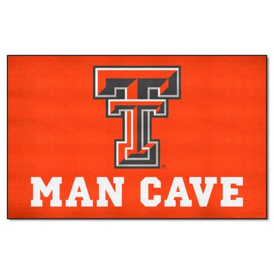Fan Mats  LLC Texas Tech Red Raiders Ulti-Mat Man Cave Red