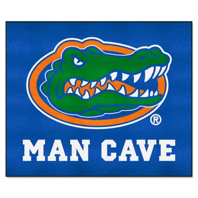Fan Mats  LLC Florida Gators Tailgater Mat Man Cave Blue