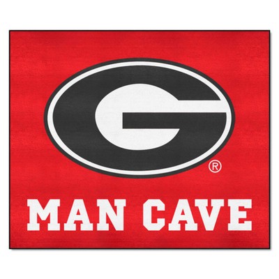 Fan Mats  LLC Georgia Bulldogs Tailgater Mat Man Cave Red