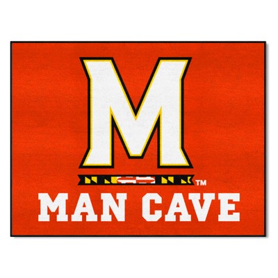 Fan Mats  LLC Maryland Terrapins All-Star Mat Man Cave Red