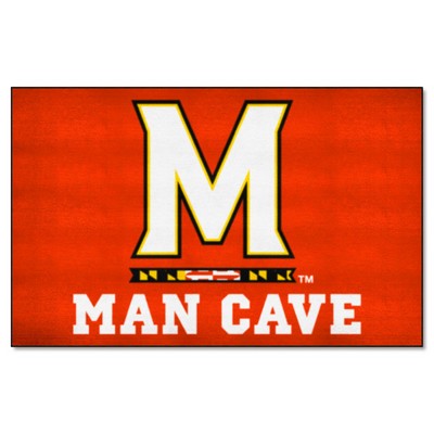 Fan Mats  LLC Maryland Terrapins Ulti-Mat Man Cave Red