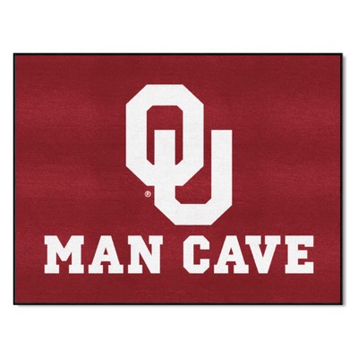 Fan Mats  LLC Oklahoma Sooners All-Star Mat Man Cave Crimson