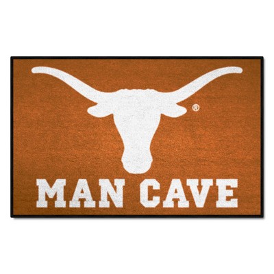 Fan Mats  LLC Texas Longhorns Starter Mat Man Cave Orange