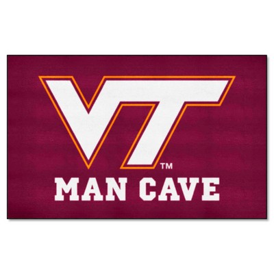 Fan Mats  LLC Virginia Tech Hokies Ulti-Mat Man Cave Maroon