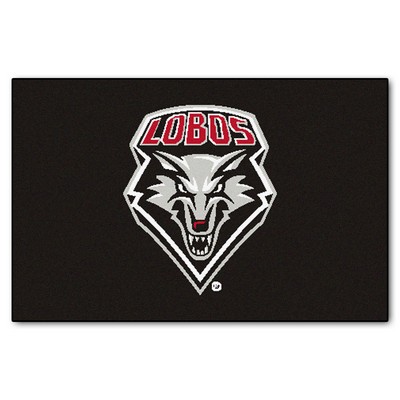 Fan Mats  LLC New Mexico Lobos Starter Rug 