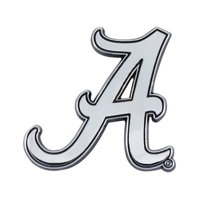 Fan Mats  LLC Alabama Crimson Tide Chrome Emblem Chrome