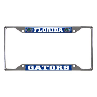 Fan Mats  LLC Florida Gators License Plate Frame Blue