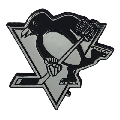 Fan Mats  LLC Pittsburgh Penguins Chrome Emblem Chrome