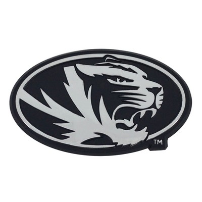Fan Mats  LLC Missouri Tigers Chrome Emblem Chrome