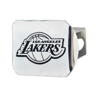 Fan Mats  LLC Los Angeles Lakers Hitch Cover Chrome Chrome