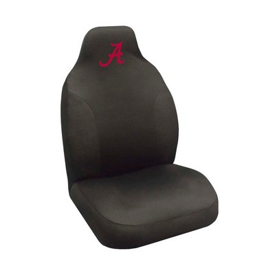Fan Mats  LLC Alabama Crimson Tide Seat Cover Black