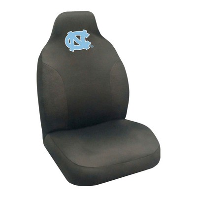 Fan Mats  LLC North Carolina Tar Heels Seat Cover Black