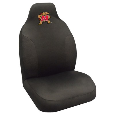 Fan Mats  LLC Maryland Terrapins Seat Cover Black
