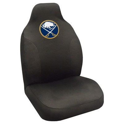 Fan Mats  LLC Buffalo Sabres Embroidered Seat Cover Black