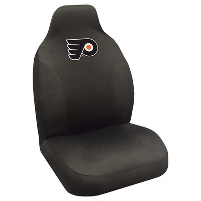 Fan Mats  LLC Philadelphia Flyers Embroidered Seat Cover Black