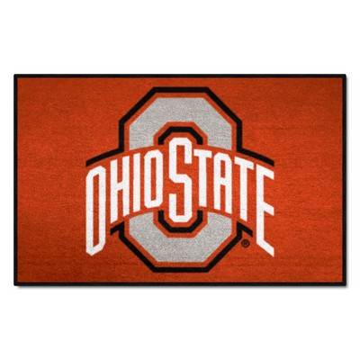 Fan Mats  LLC Ohio State Buckeyes Starter Mat Red