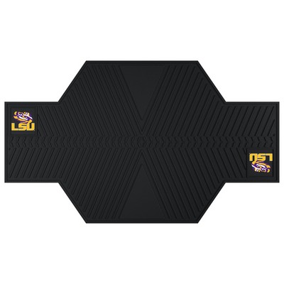 Fan Mats  LLC LSU Tigers Motorcycle Mat Black
