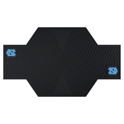 Fan Mats  LLC North Carolina Tar Heels Motorcycle Mat Black