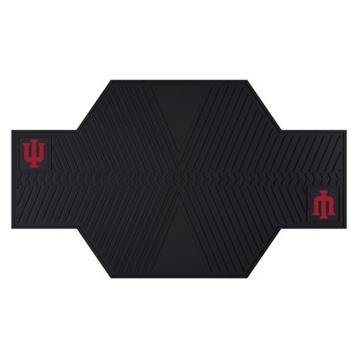 Fan Mats  LLC Indiana Hooisers Motorcycle Mat Black