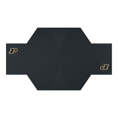Fan Mats  LLC Purdue Boilermakers Motorcycle Mat Black