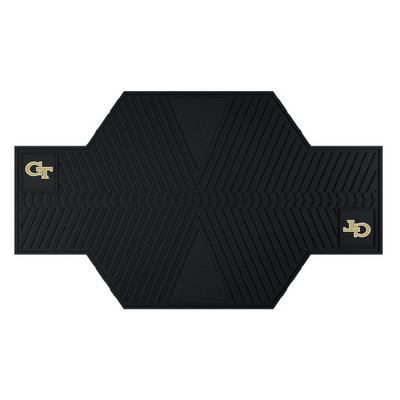 Fan Mats  LLC Georgia Tech Yellow Jackets Motorcycle Mat Black