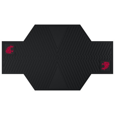 Fan Mats  LLC Washington State Cougars Motorcycle Mat Black