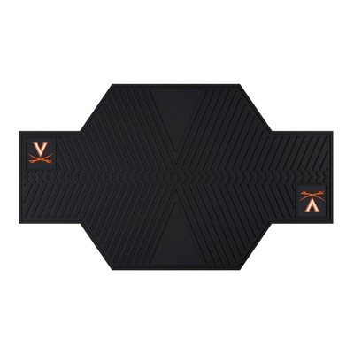 Fan Mats  LLC Virginia Cavaliers Motorcycle Mat Black