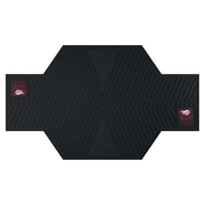 Fan Mats  LLC Montana Grizzlies Motorcycle Mat Black