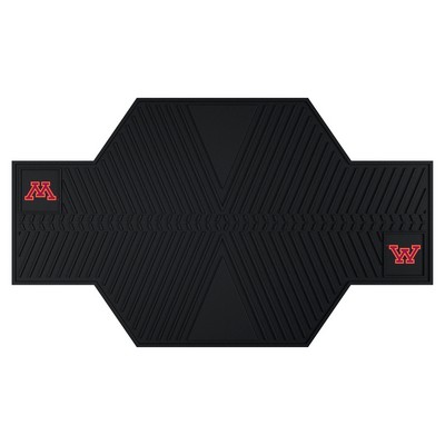 Fan Mats  LLC Minnesota Golden Gophers Motorcycle Mat Black