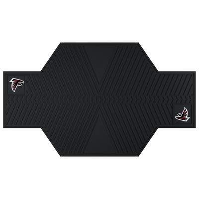 Fan Mats  LLC Atlanta Falcons Motorcycle Mat Black