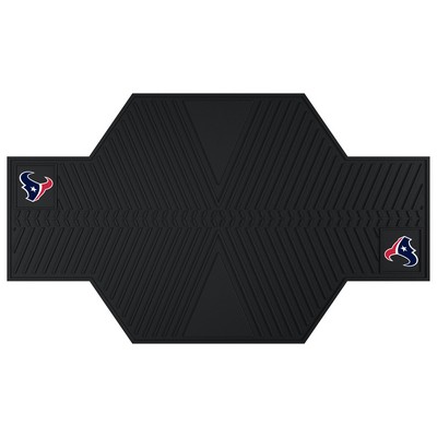 Fan Mats  LLC Houston Texans Motorcycle Mat Black
