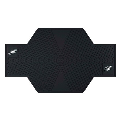 Fan Mats  LLC Philadelphia Eagles Motorcycle Mat Black