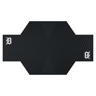 Fan Mats  LLC Detroit Tigers Motorcycle Mat Black